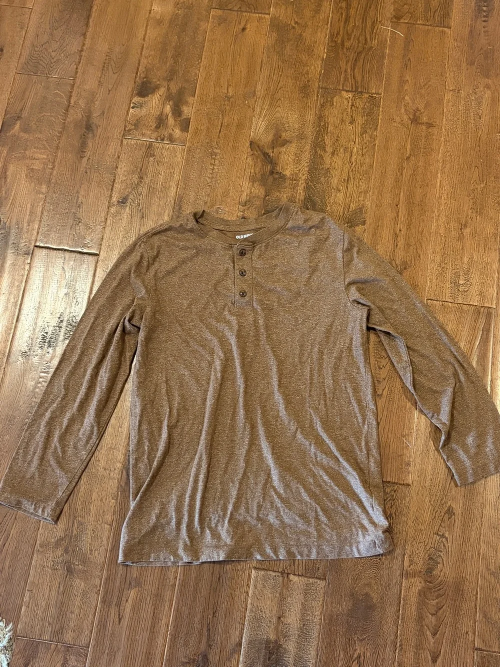 Boys Button Up Henley